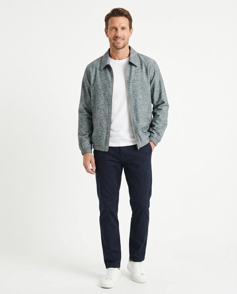 Cloppenburg Mode - Zemir | Reißverschluss Leinenoptik Jacke Herren