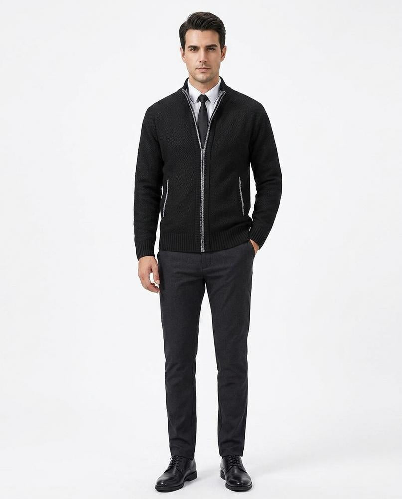 Cloppenburg Mode - Comar | Strukturiert Hochschließend Strickjacke Herren