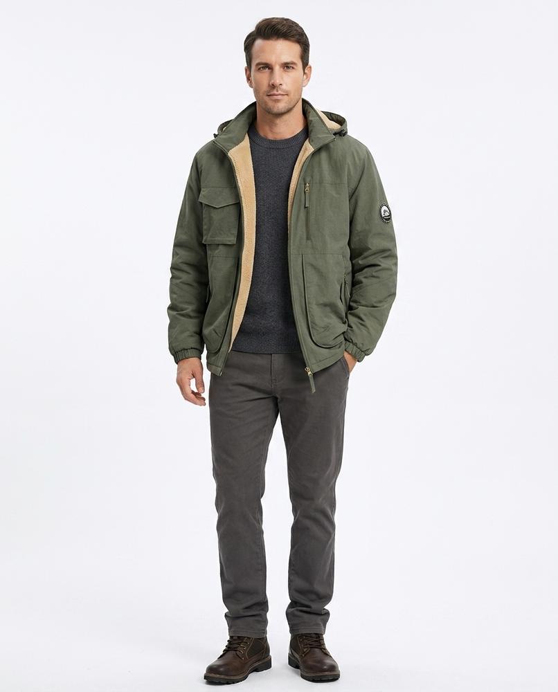 Cloppenburg Mode - Velor | Gefüttert Funktional Jacke Herren