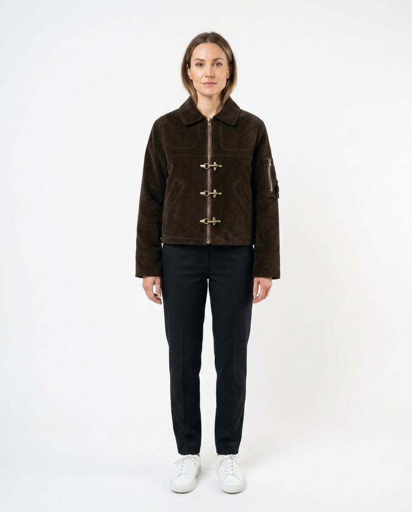 Cloppenburg Mode - Riren | Velourartig Kurz Geschnitten Jacke Unisex