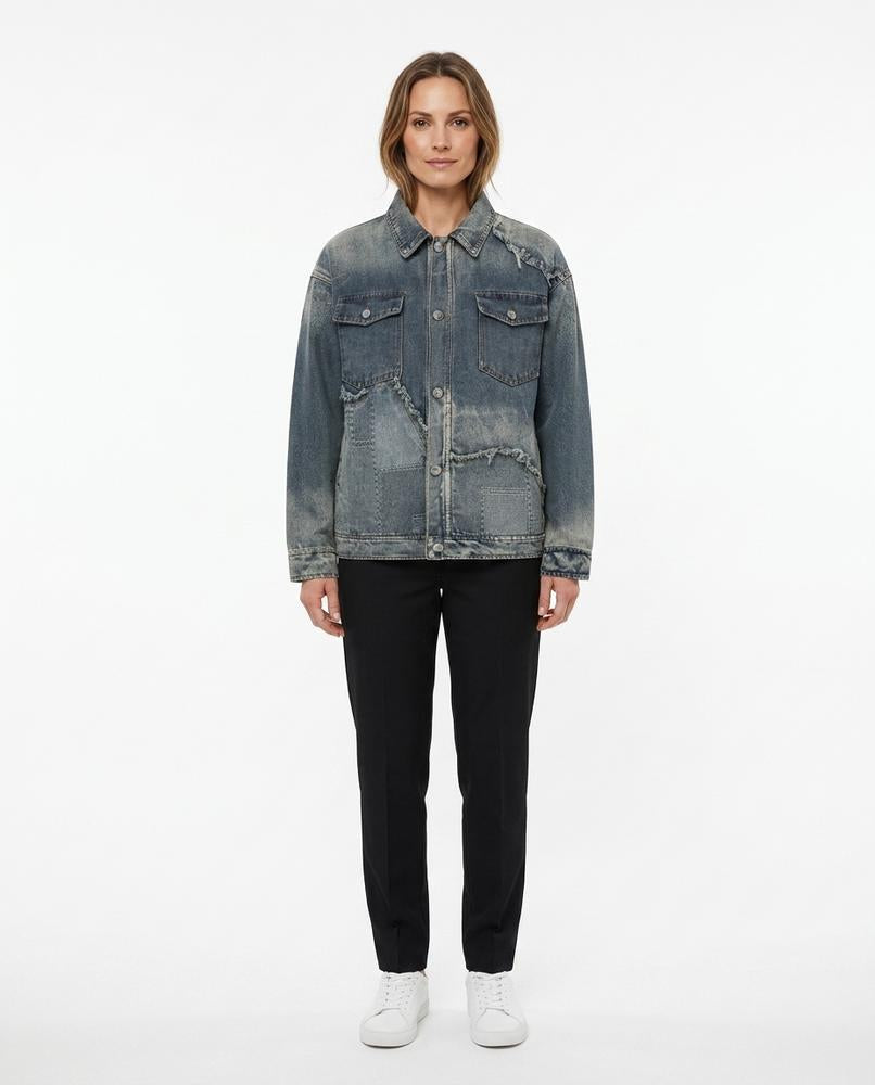 Cloppenburg Mode - Vulun | Verwaschen Gepatcht Jacke Unisex