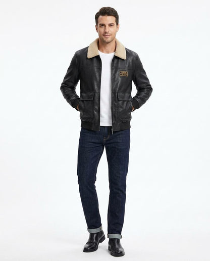 Cloppenburg Mode - Coler | Gefütterte Kunstleder Jacke Herren