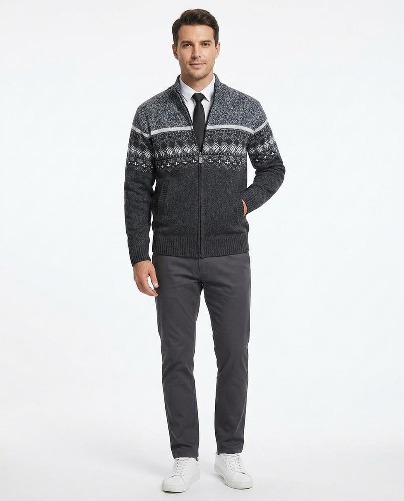 Cloppenburg Mode - Dafut | Gemustert Meliert Strickjacke Herren