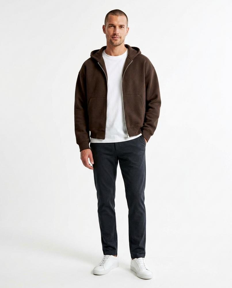 Cloppenburg Mode - Sebal | Kurzgeschnittener Strukturierter Hoodie Herren