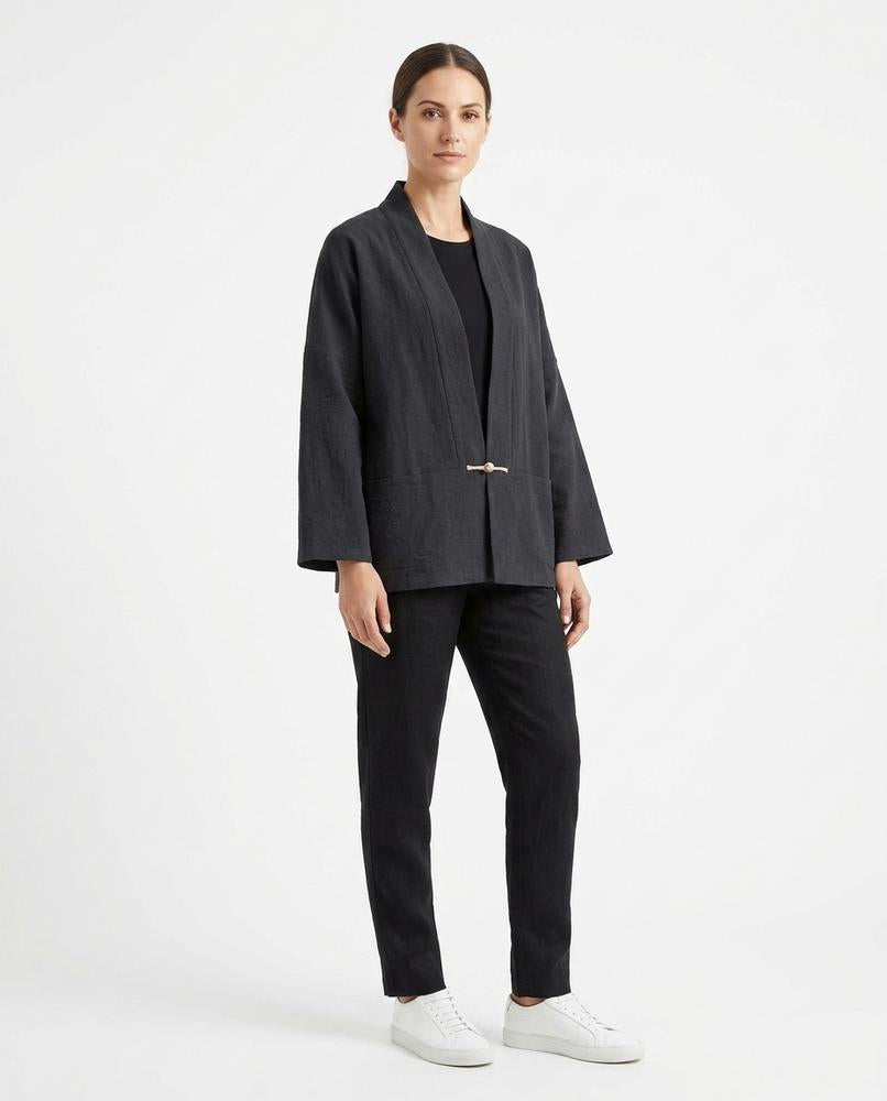 Cloppenburg Mode - Yurel | Kragenlos Geknotet Jacke Unisex