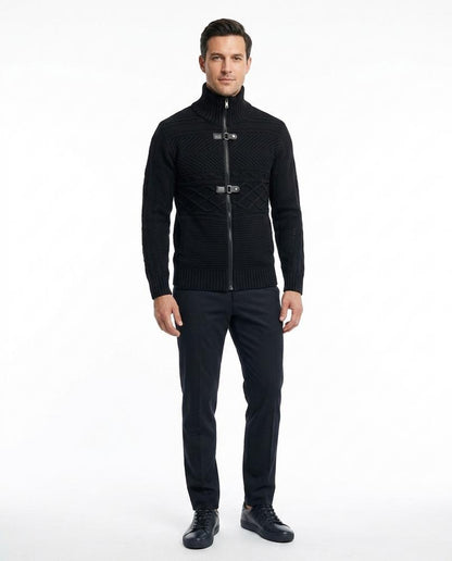 Cloppenburg Mode - Yefim | Strukturiert Hochgeschlossen Strickjacke Herren