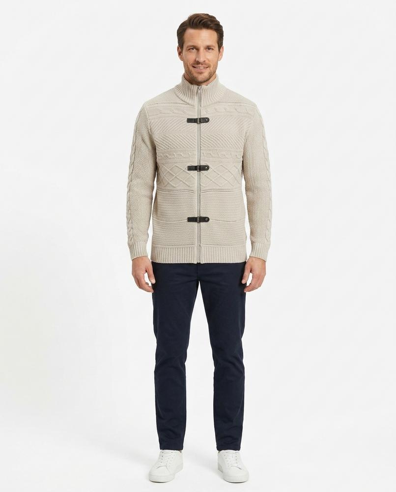 Cloppenburg Mode - Yefim | Strukturiert Hochgeschlossen Strickjacke Herren