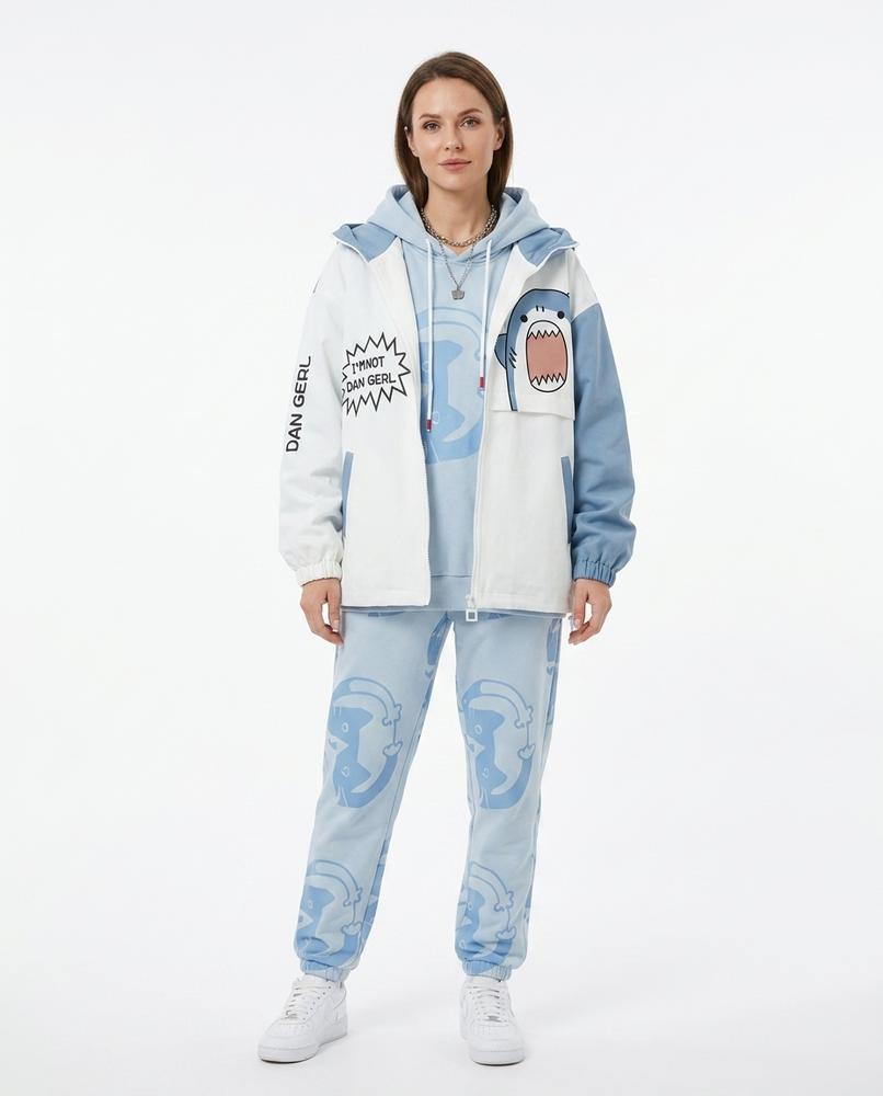 Cloppenburg Mode - Dilul | Mehrfarbige Bedruckte Jacke Unisex