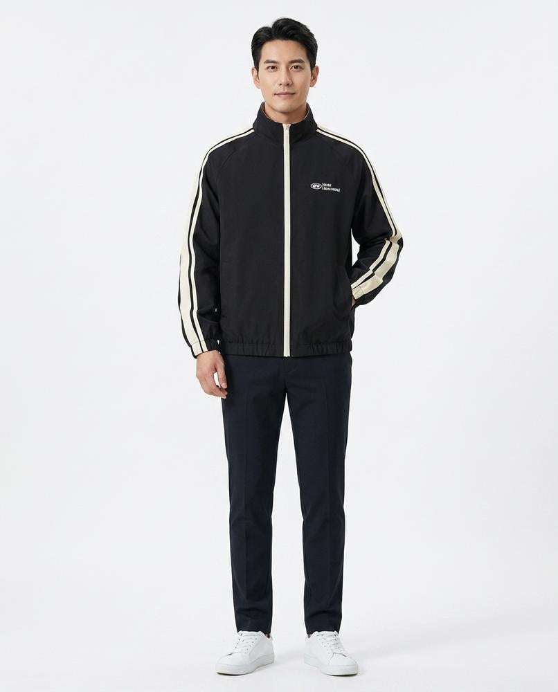 Cloppenburg Mode - Vuren | Gestreift Gefüttert Jacke Unisex