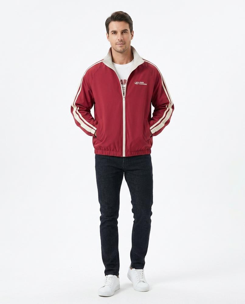 Cloppenburg Mode - Vuren | Gestreift Gefüttert Jacke Unisex