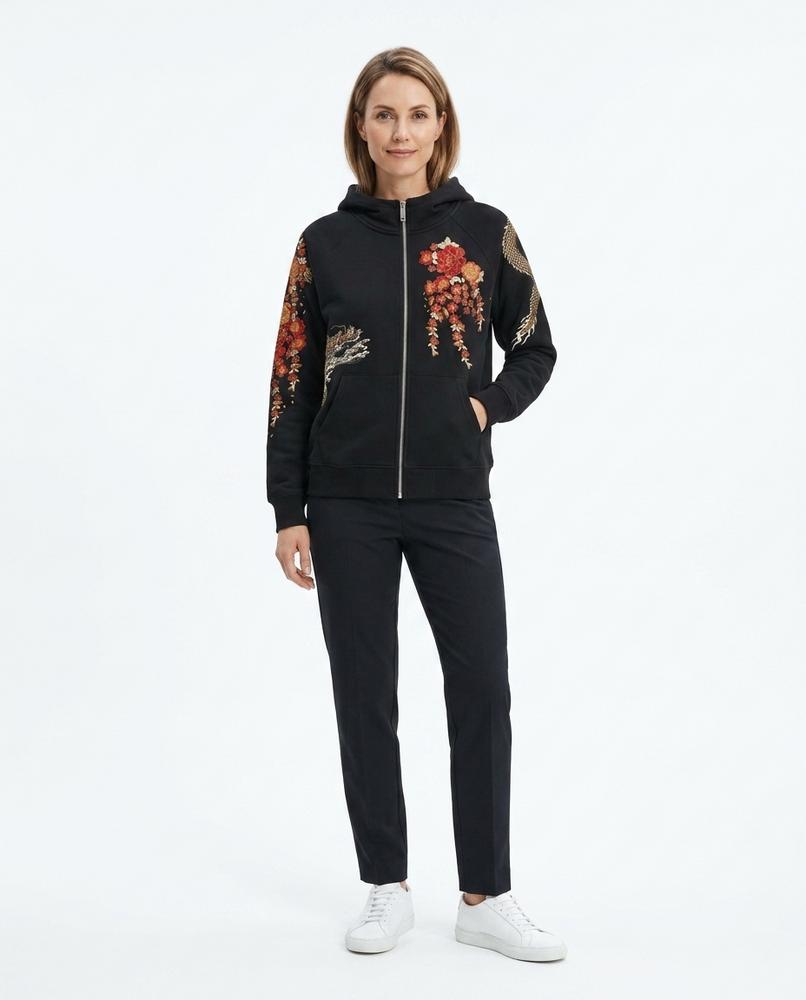 Cloppenburg Mode - Lemev | Bestickter Reißverschluss Hoodie Unisex