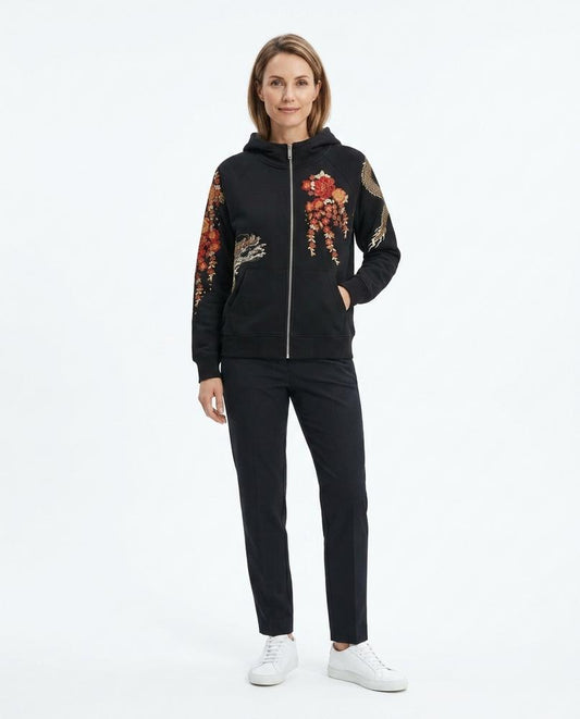 Cloppenburg Mode - Lemev | Bestickter Reißverschluss Hoodie Unisex