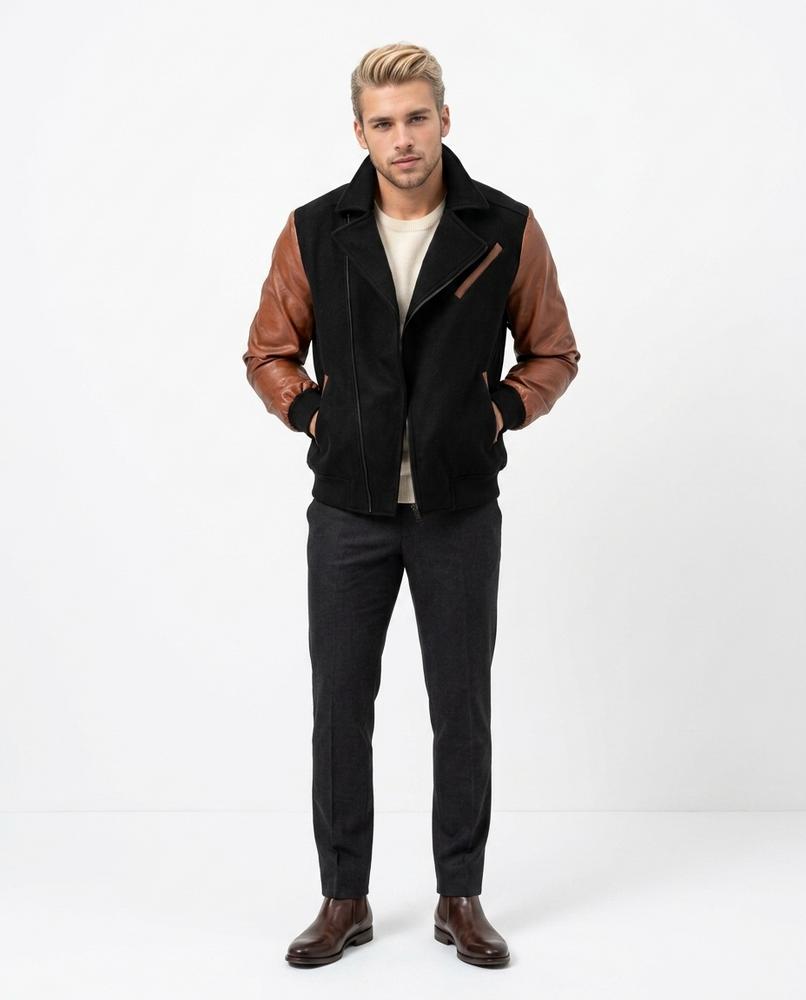 Cloppenburg Mode - Cozun | Zweifarbig Asymmetrisch Jacke Herren