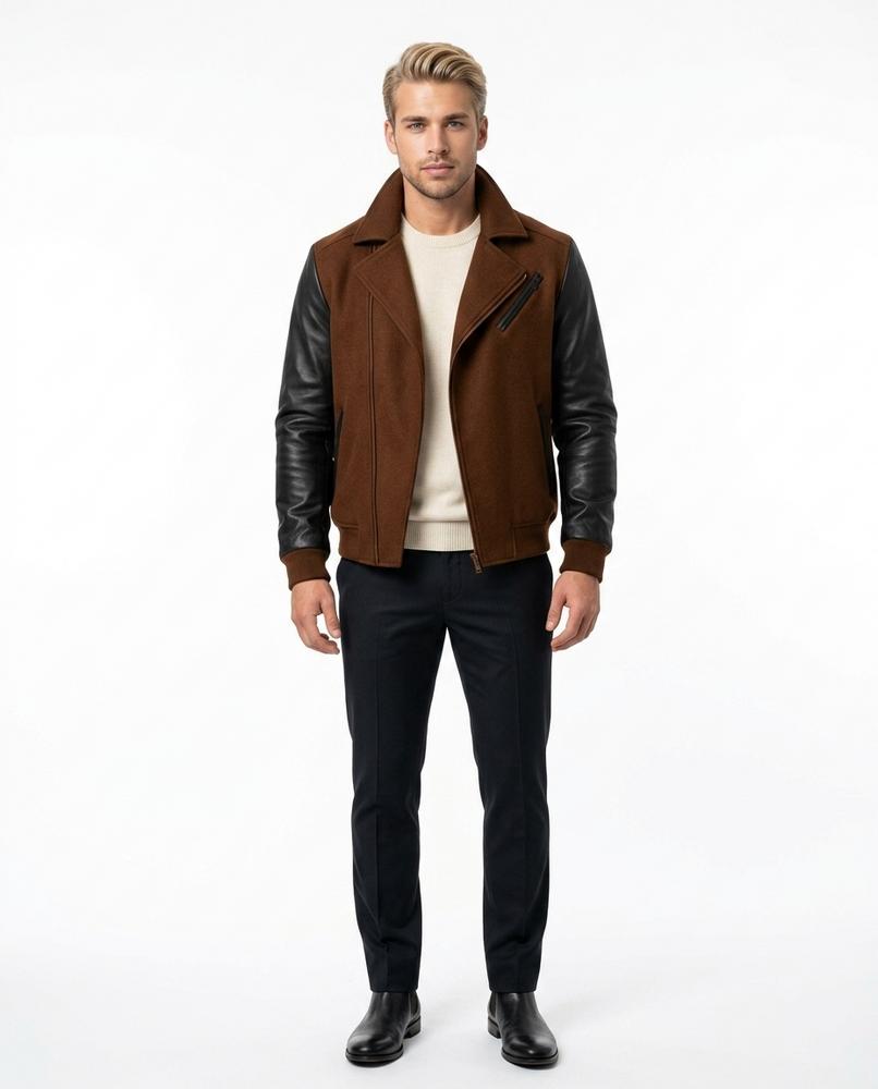 Cloppenburg Mode - Cozun | Zweifarbig Asymmetrisch Jacke Herren