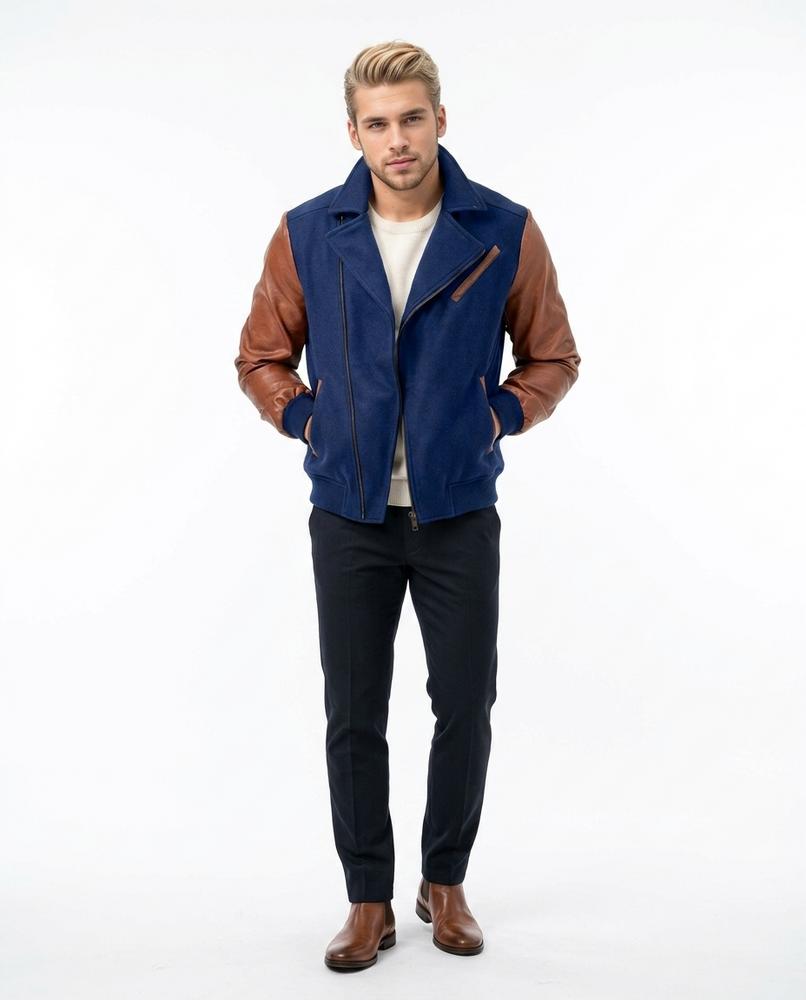 Cloppenburg Mode - Cozun | Zweifarbig Asymmetrisch Jacke Herren
