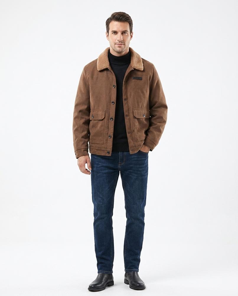 Cloppenburg Mode - Divek | Gefütterte Fleecekragen Jacke Herren