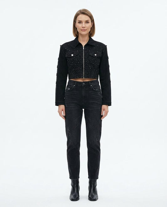 Cloppenburg Mode - Mapim | Nietenbesetzte Kurz Geschnittene Jacke Damen