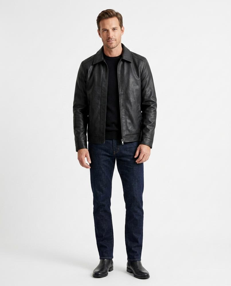 Cloppenburg Mode - Dabol | Kunstleder Reißverschluss Jacke Herren