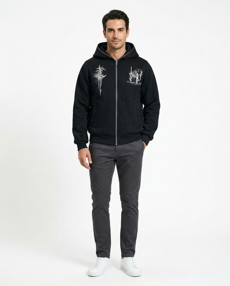 Cloppenburg Mode - Nifim | Verschließbarer Bedruckter Hoodie Unisex