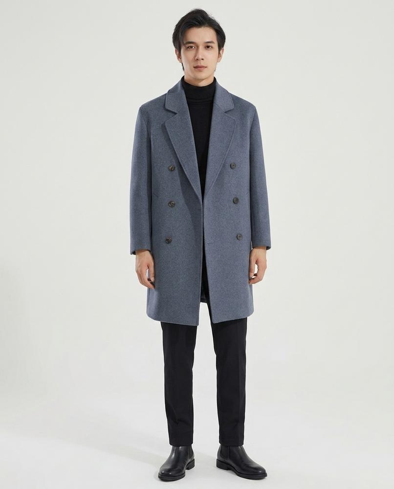 Cloppenburg Mode - Cekal | Doppelreihiger Woll Mantel Herren