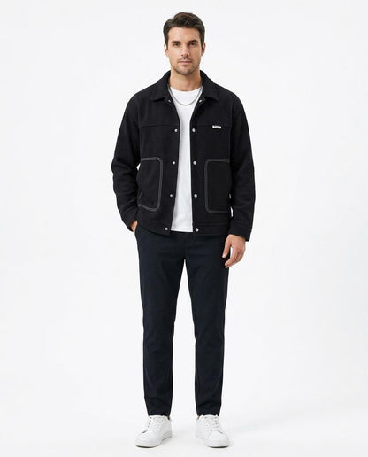 Cloppenburg Mode - Lidon | Strukturiert Kontrastgesteppt Jacke Herren