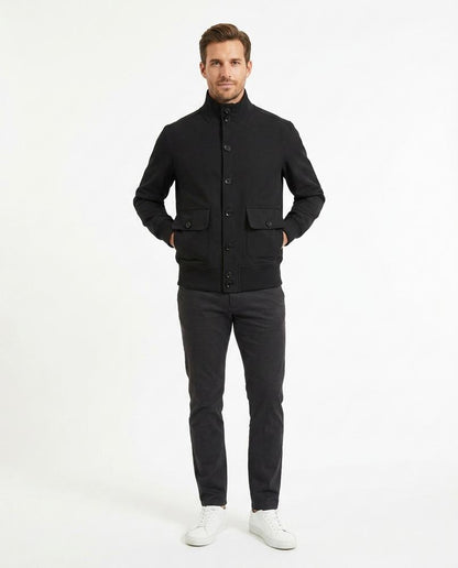 Cloppenburg Mode - Ribin | Geknöpft Gerippt Jacke Herren