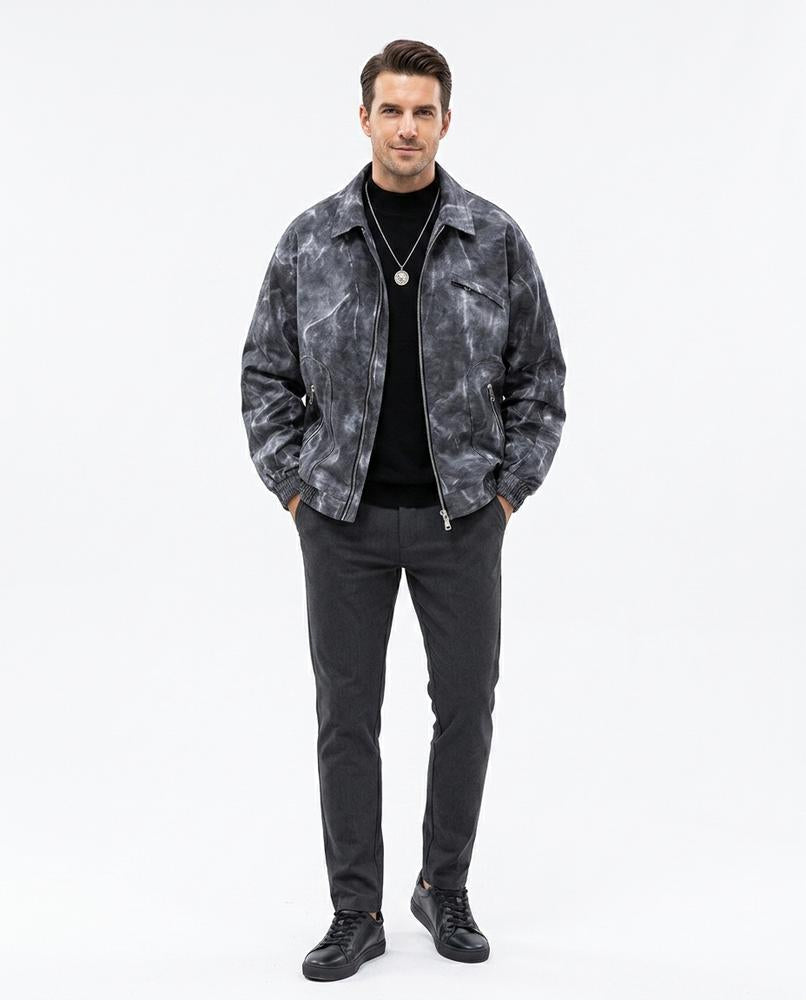 Cloppenburg Mode - Comil | Marmorierte Reißverschluss Jacke Herren