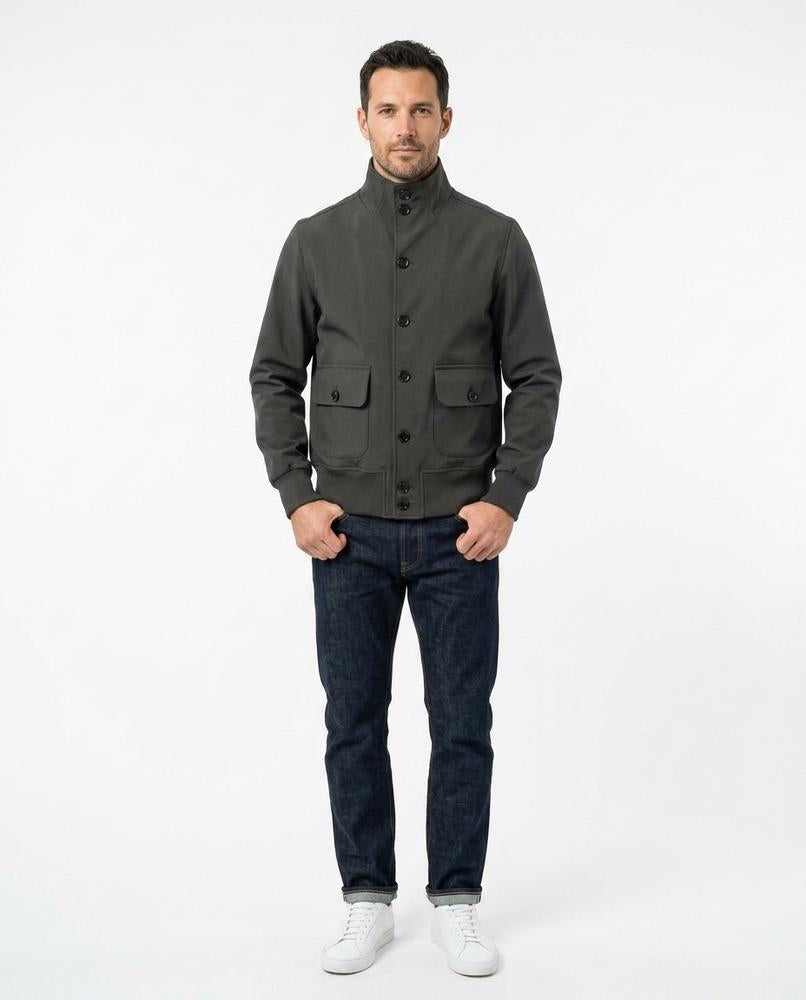 Cloppenburg Mode - Ribin | Geknöpft Gerippt Jacke Herren