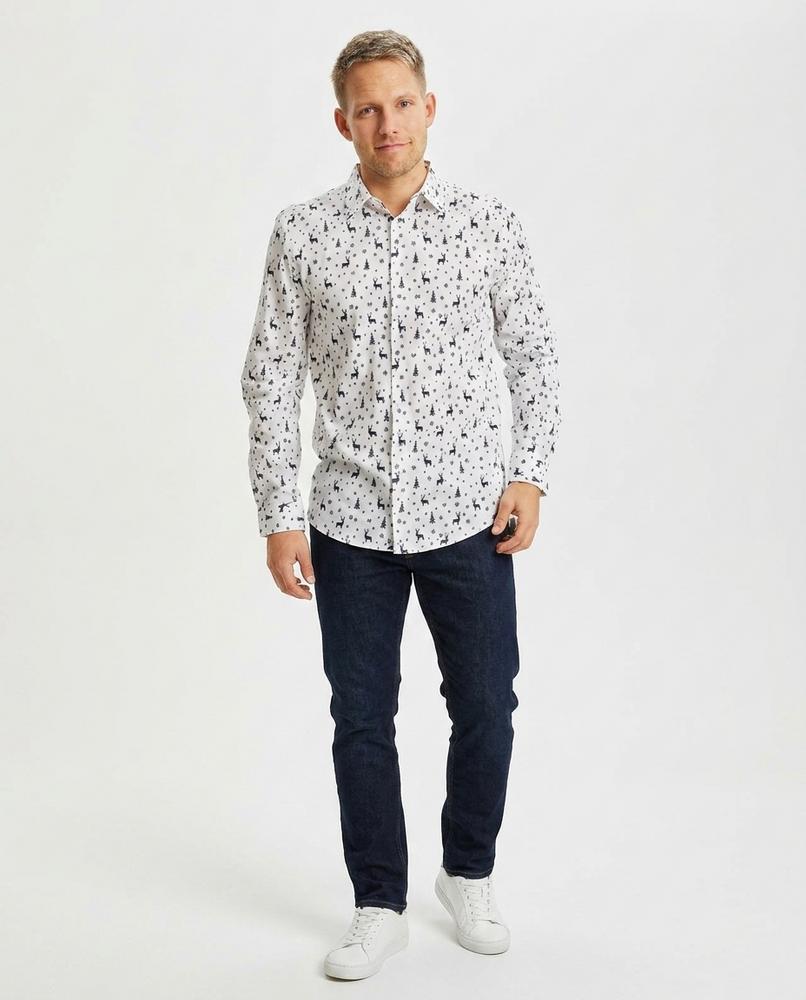 Cloppenburg Mode - Nates | Gemustertes Langärmliges Hemd Herren