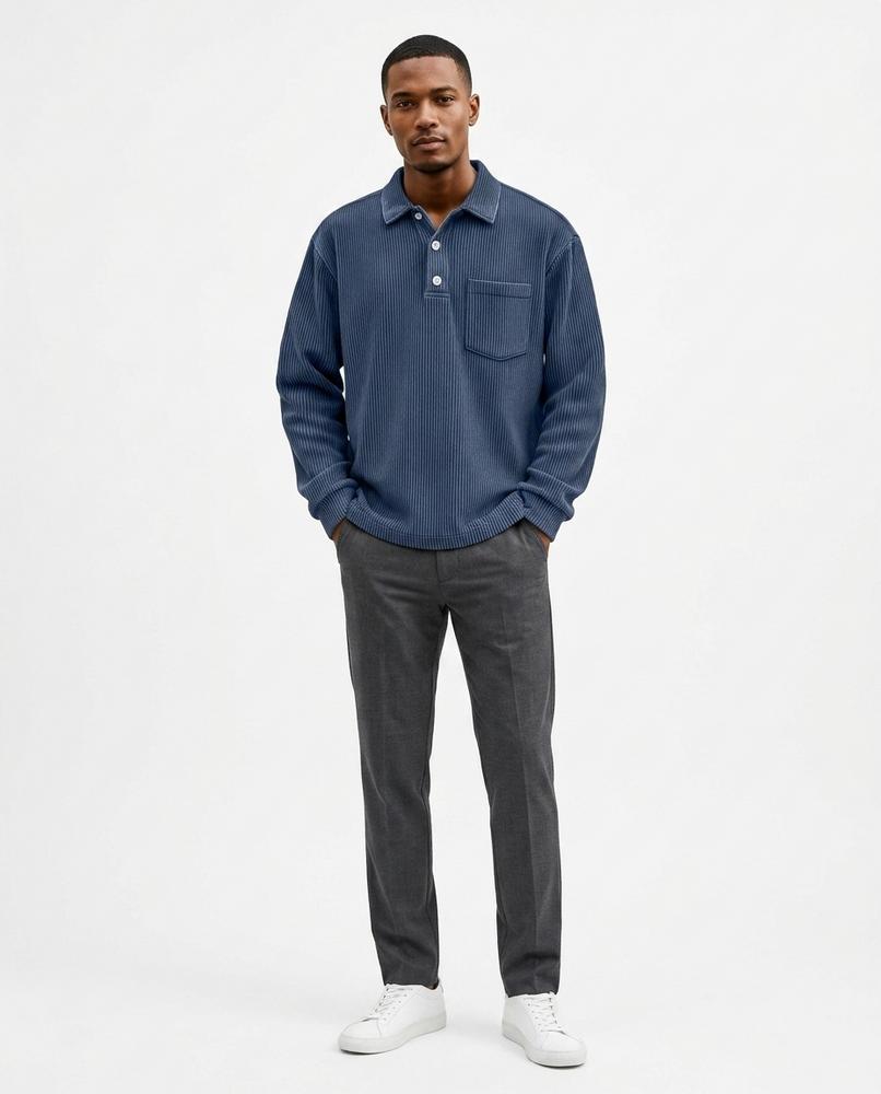 Cloppenburg Mode - Aetad | Langärmliges Geripptes Shirt Herren