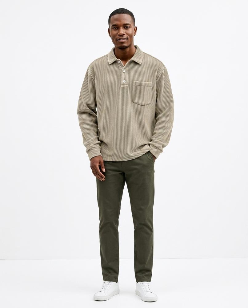 Cloppenburg Mode - Aetad | Langärmliges Geripptes Shirt Herren