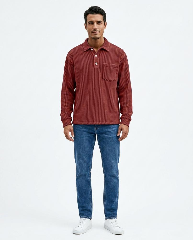 Cloppenburg Mode - Aetad | Langärmliges Geripptes Shirt Herren
