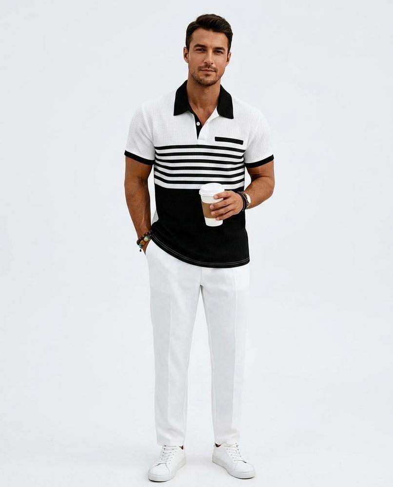 Cloppenburg Mode - Zimim | Strukturiertes Gestreiftes Shirt Herren
