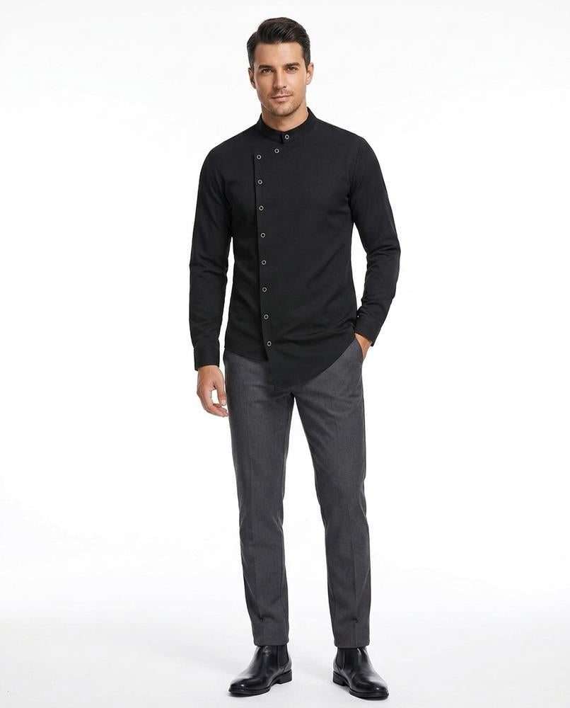 Cloppenburg Mode - Nurad | Asymmetrisches Langärmliges Hemd Herren