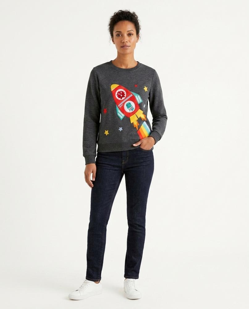 Cloppenburg Mode - Vanur | Appliziert Langärmlig Sweatshirt Unisex