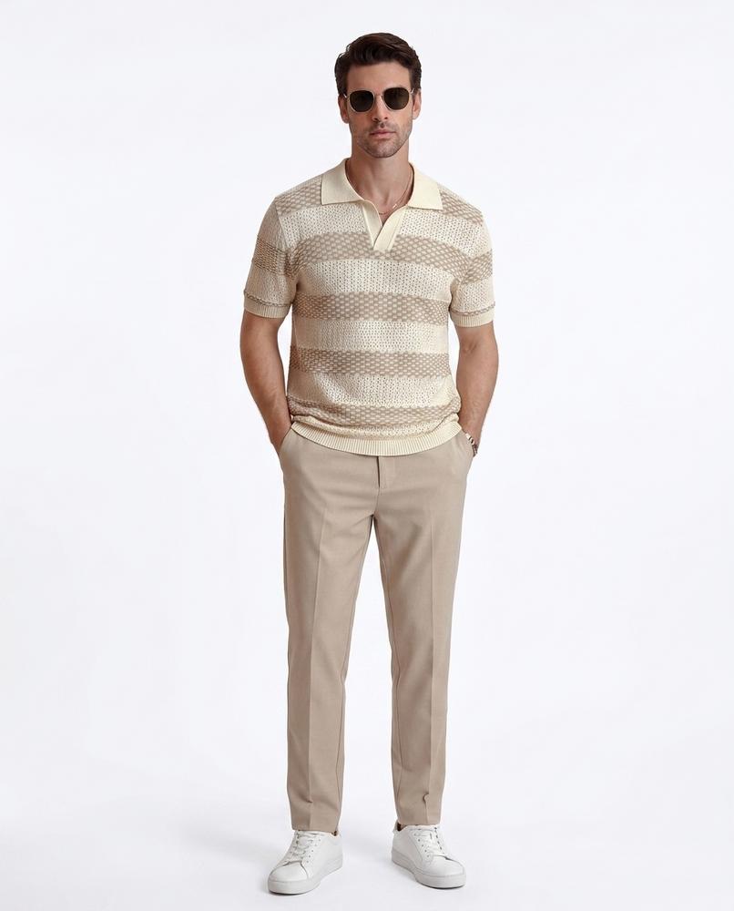 Cloppenburg Mode - Tumev | Gestreiftes Strukturiertes Shirt Herren