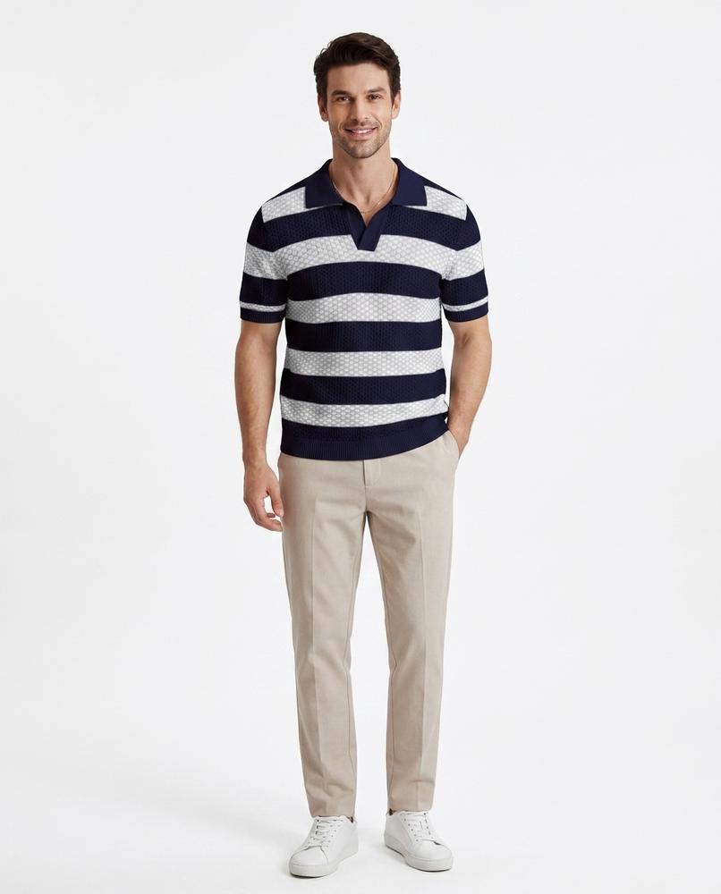 Cloppenburg Mode - Tumev | Gestreiftes Strukturiertes Shirt Herren