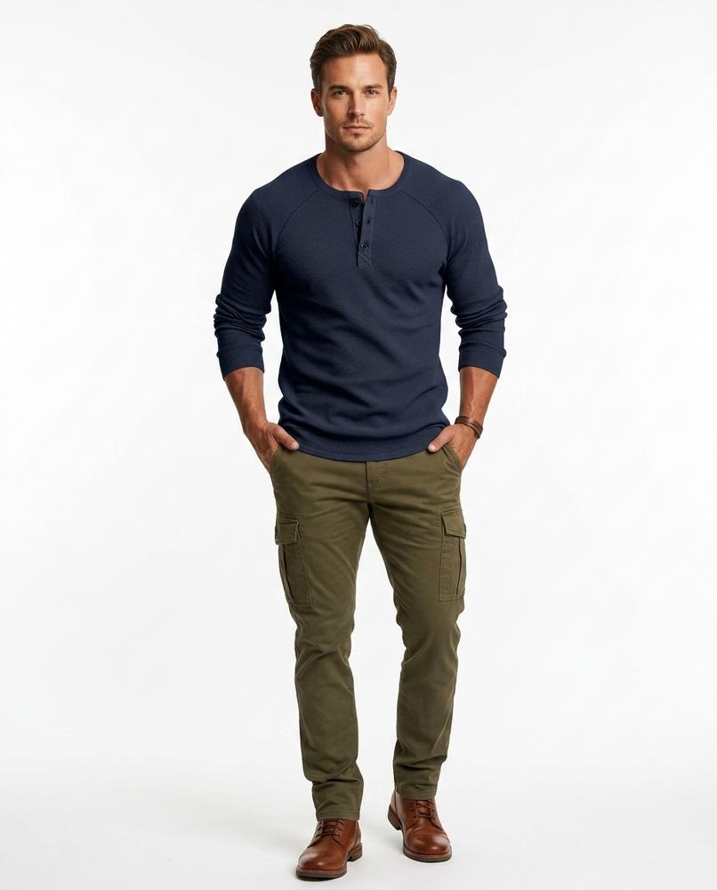Cloppenburg Mode - Nizis | Langärmlig Strukturiert Shirt Herren
