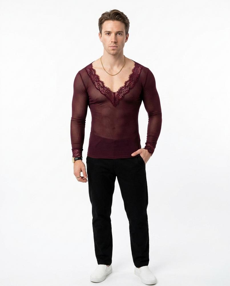 Cloppenburg Mode - Taher | Spitzenbesetzte Figurbetonte Bluse Damen