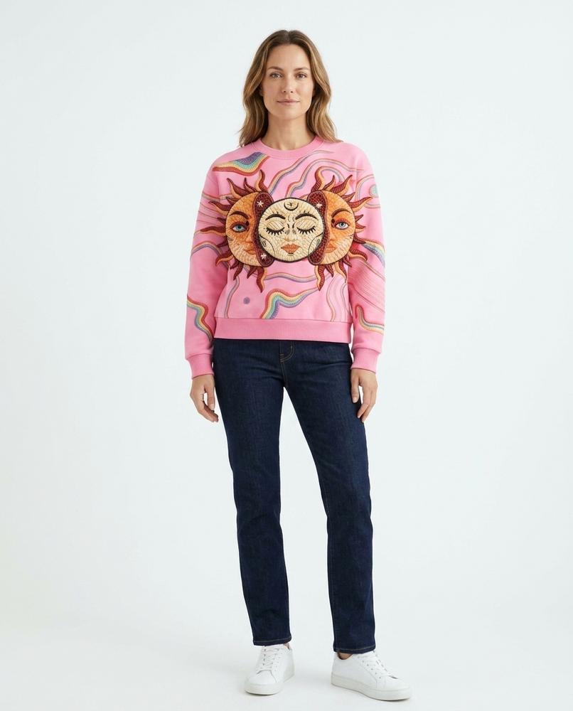 Cloppenburg Mode - Eowek | Bestickt Strukturiert Sweatshirt Unisex