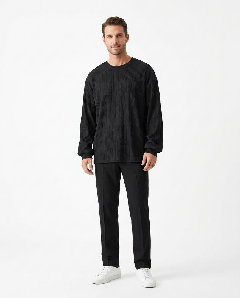 Cloppenburg Mode - Luwom | Strukturiertes Langärmliges Shirt Herren