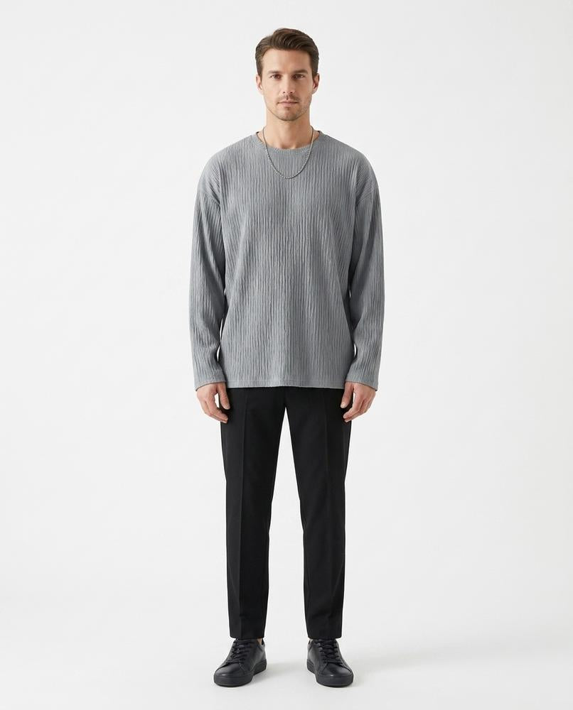 Cloppenburg Mode - Luwom | Strukturiertes Langärmliges Shirt Herren