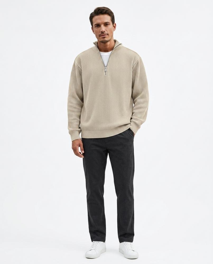 Cloppenburg Mode - Rorut | Gerippter Hochschließender Pullover Herren