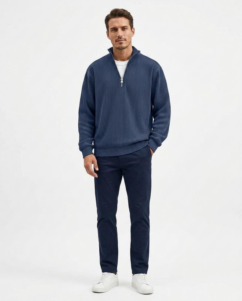 Cloppenburg Mode - Rorut | Gerippter Hochschließender Pullover Herren