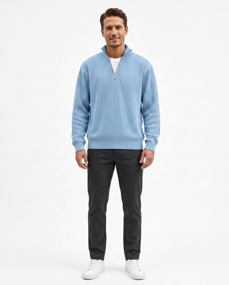 Cloppenburg Mode - Rorut | Gerippter Hochschließender Pullover Herren