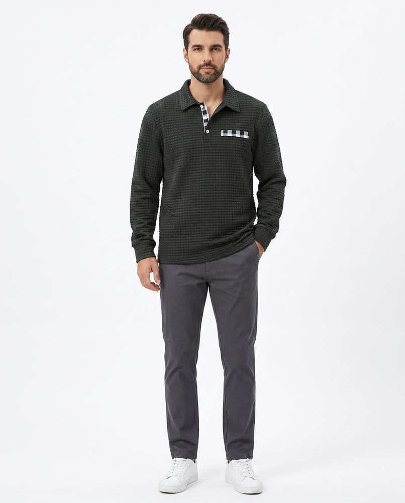 Cloppenburg Mode - Kehom | Strukturiert Langärmlig Sweatshirt Herren