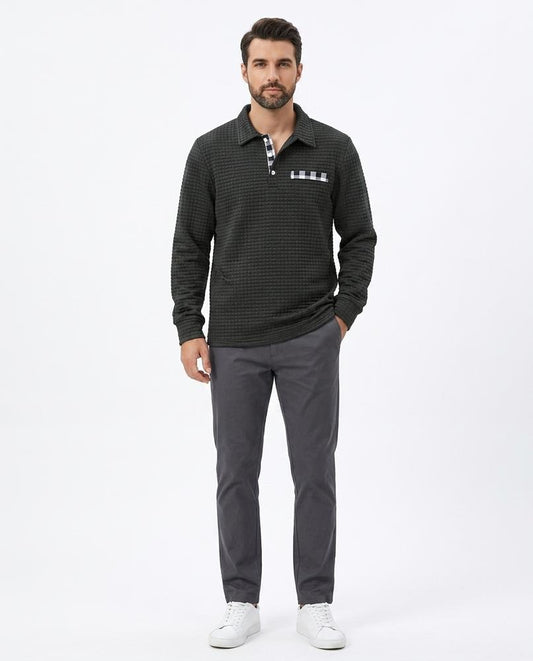 Cloppenburg Mode - Kehom | Strukturiert Langärmlig Sweatshirt Herren