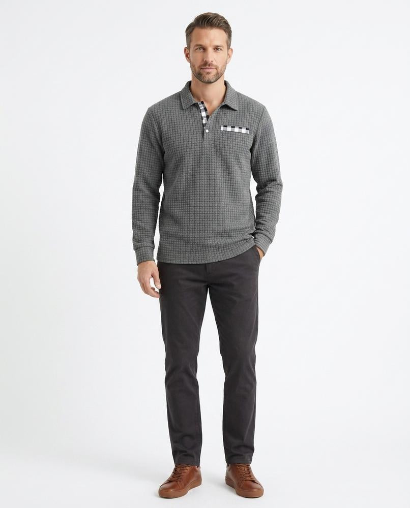 Cloppenburg Mode - Kehom | Strukturiert Langärmlig Sweatshirt Herren