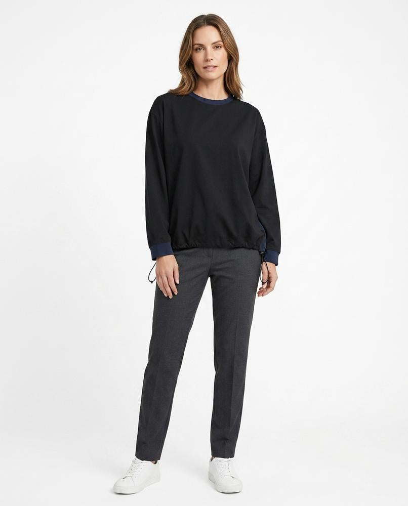 Cloppenburg Mode - Kudus | Locker Geschnittenes Kontrastfarbenes Sweatshirt Unisex