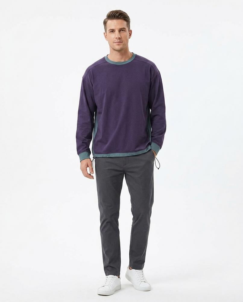Cloppenburg Mode - Kudus | Locker Geschnittenes Kontrastfarbenes Sweatshirt Unisex